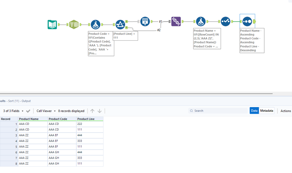 How to duplicate rows when a condition is met - Alteryx