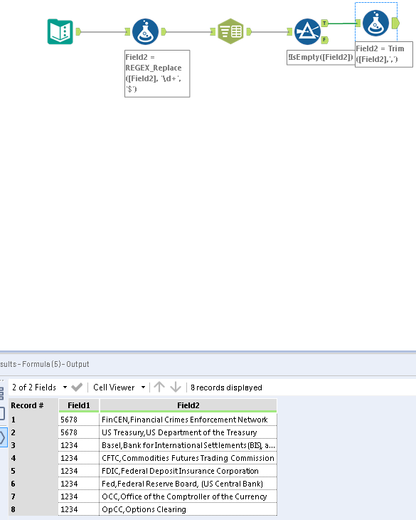 Help with regular expression to split a column into multiple rows with ...