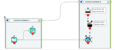 Control Containers & Interface Tools - Alteryx