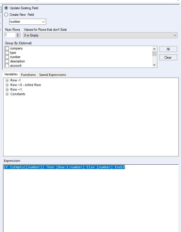 Multi-row formula issue with numeric field - Alteryx