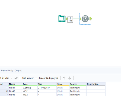 Dynamic Input Tool - Diff Schema Error Message - Alteryx