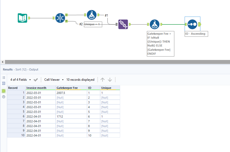 Remove duplicate values in a column based on date in another column ...