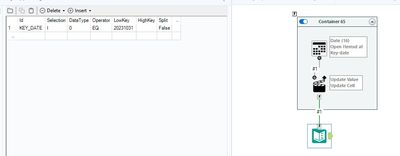 Change date format after using dynamic selection tool - Alteryx