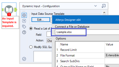 Dynamic Input Tool - Text Input (or Text Editor) - Alteryx