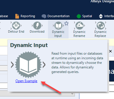 Connect Directory to Dynamic input tool - Alteryx