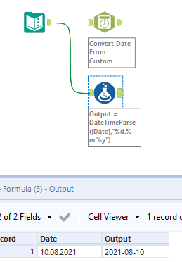 Change String to Date Format - Alteryx