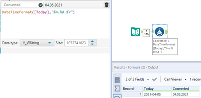 How to change format date - Alteryx