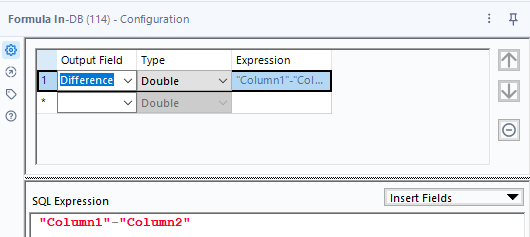 In-DB Formula - SQL Server - Alteryx