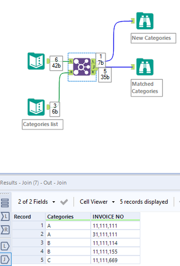 Dynamic data filtering - Alteryx