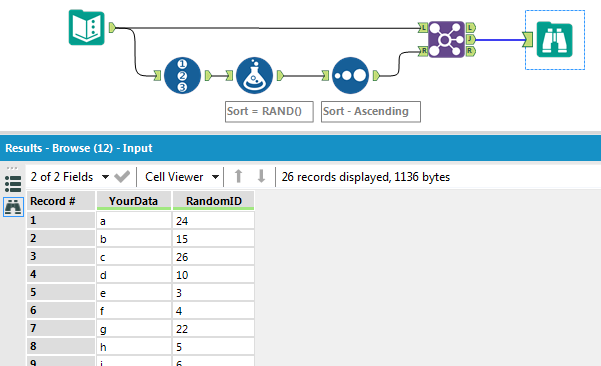 Unique Random numbers - Alteryx