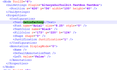 Automatically fill color & text in comment's container based on output ...