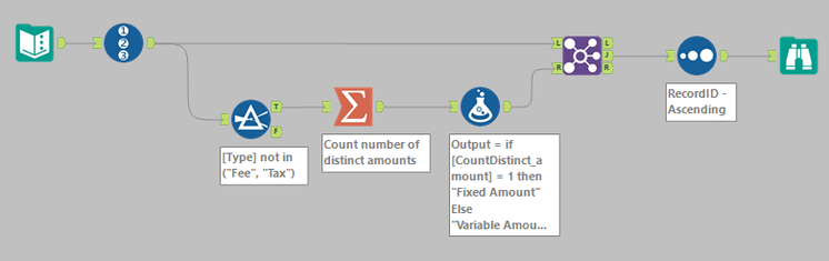 Exclude specific rows - Alteryx