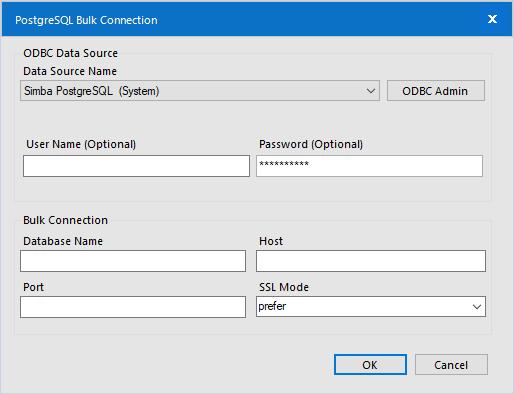 Invalid SSLMODE postgres bulk insert connection - Alteryx