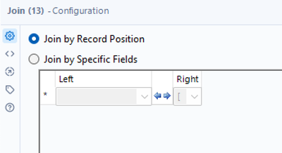 Joining data from different tables with no common fields - Alteryx