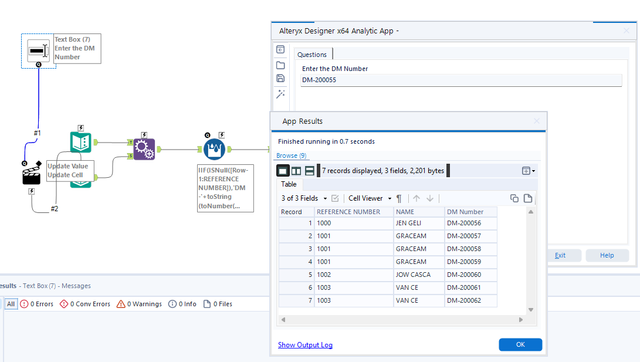 Assign Sequence number - Alteryx