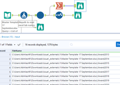 Dynamic Input tool not bringing in all the sheets - Alteryx