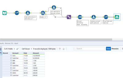 How To Insert Blank Rows in Between Data - Alteryx