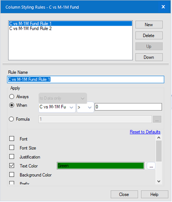 Conditional format for multiple columns - More help please - Alteryx