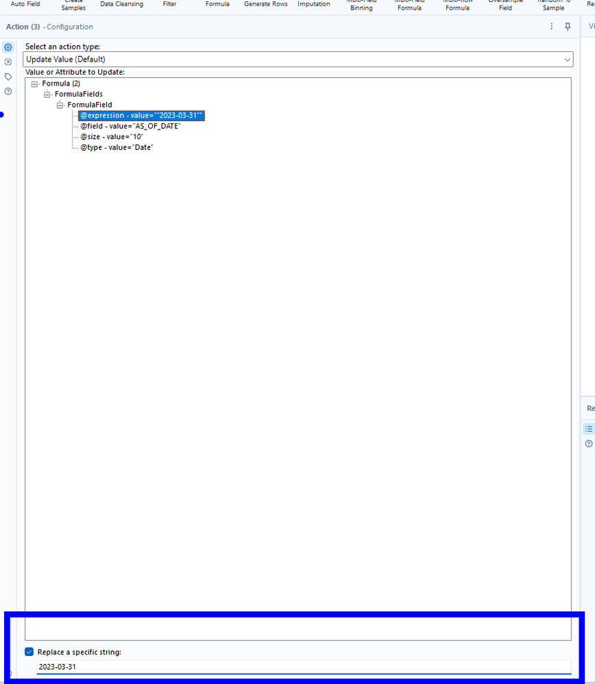 Date Input User Interface - Alteryx