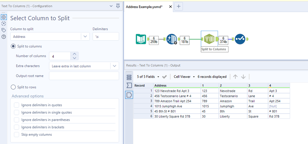 How to split Data rows - Alteryx