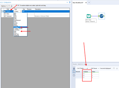 Data Type Date - Alteryx