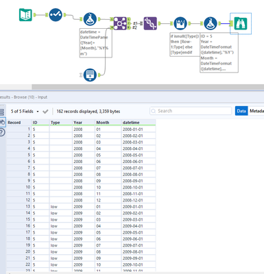 Adding rows based on time frame and criteria - Alteryx