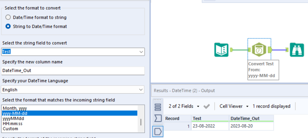Date Conversion Issue - Alteryx