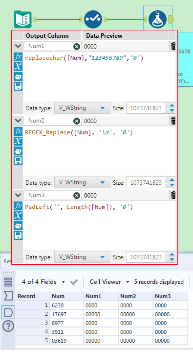 How to replace all values in column to 0 - Alteryx