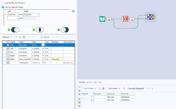 To fill an empty field using multi row tool - Alteryx