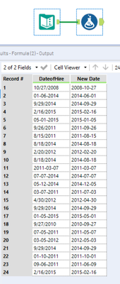 Convert dates in multiple string formats to one consistent date format ...