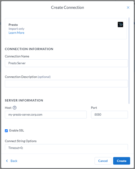 Presto Create Connection.png Presto Create Connection.png