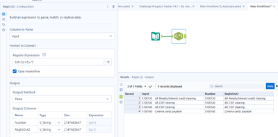 How to split string text and numbers into different columns - Alteryx