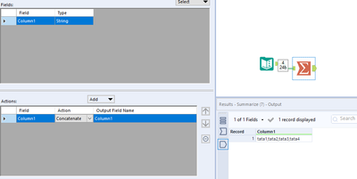 Convert Data of column into rows - Alteryx