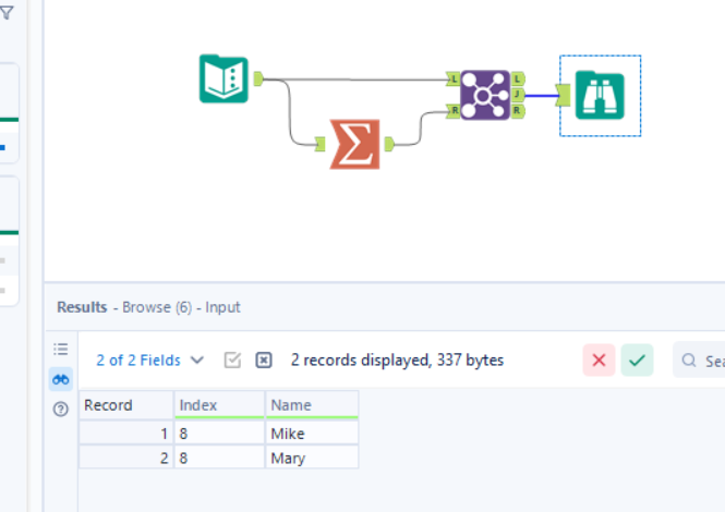 How to select specific row with dynamic criteria - Alteryx