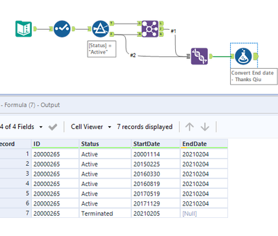 Multi Row Formula and loop - Alteryx