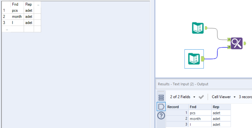 Replace Tool - How it works? - Alteryx