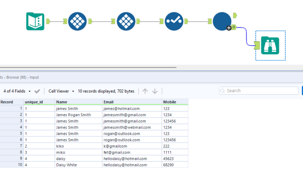 Workflow Design help - Alteryx