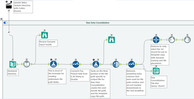 Dynamic output using template with multiple tabs - Alteryx