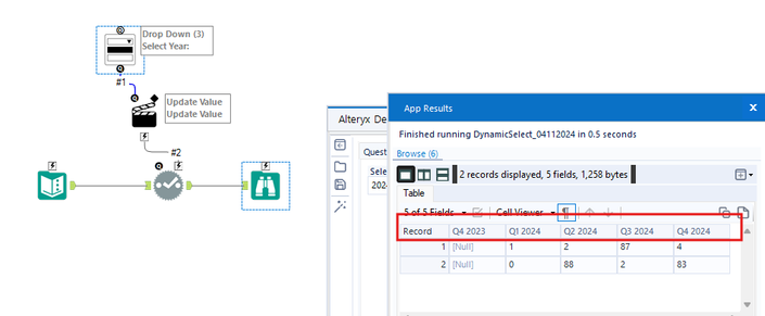 Dynamic Selection of Columns - Alteryx