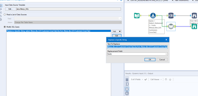 Change Entire File Path on Dynamic input to access different DB Schemas ...