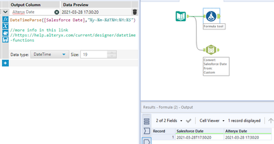 Convert Salesforce Date Time string to Alteryx Date time - Alteryx