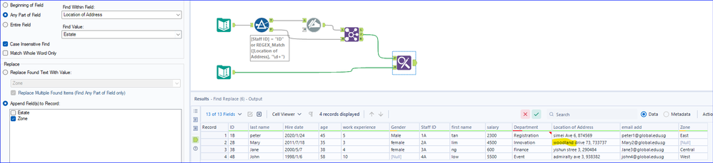 Split data and add new table from sheet 2 to Join us one table - Alteryx