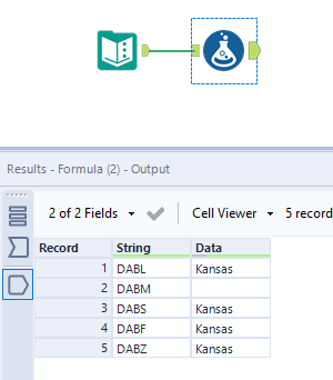 Conditional Statement based on Nth Characters in a string - Alteryx