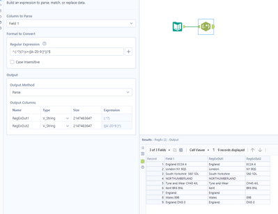 Parse String with Letters and Numbers - Alteryx