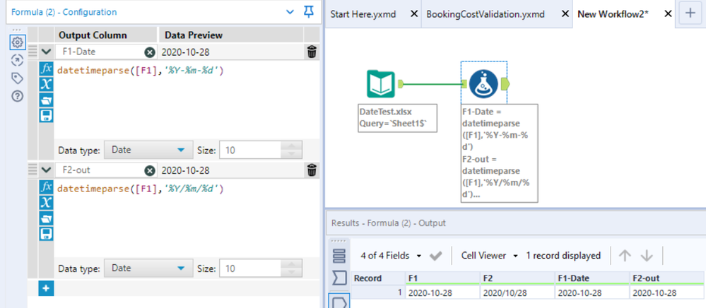 Date properly formatted in Excel do not convert to alteryx date format ...