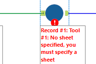 Batch macro error message - no sheet specified - Alteryx