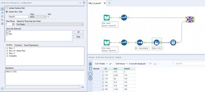 Join 2 files using ID numbers without sequential ID numbers - Alteryx