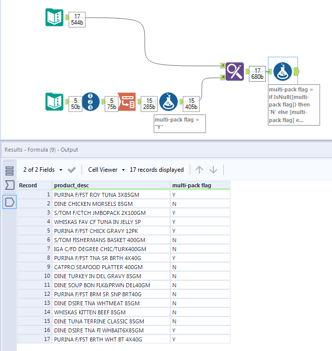 search characters in a text using macro - Alteryx