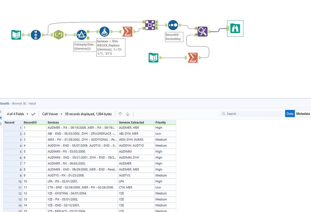 Extract Multiple Text from a String in to New Column and Then Use That ...
