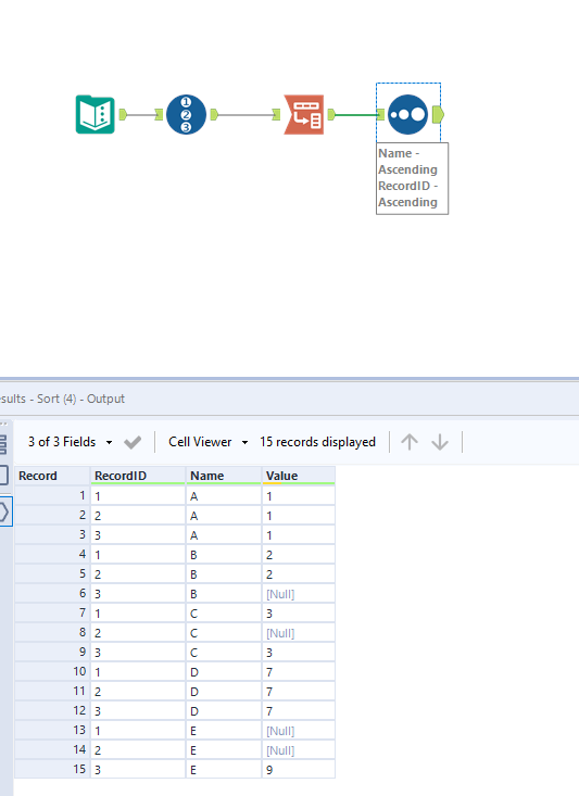 Combining multiple column data to one column - Alteryx